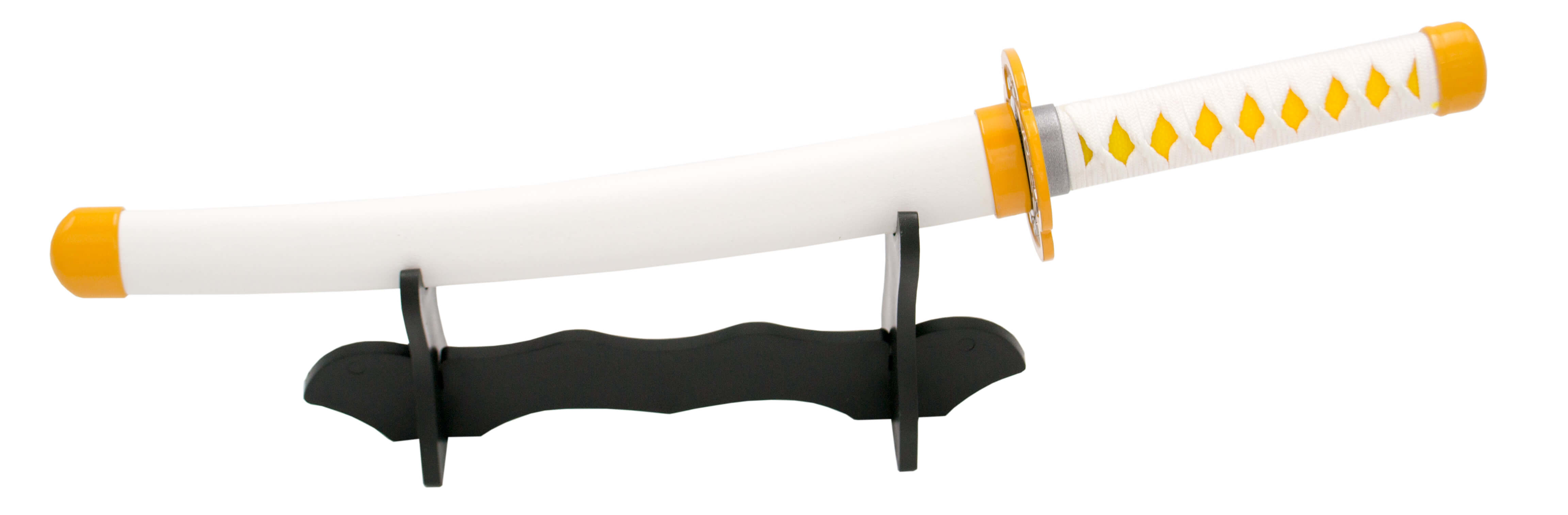 Mini Katana Agatsuma Zenitsu aus der Demon Slayer Serie mit 24 cm Klinge