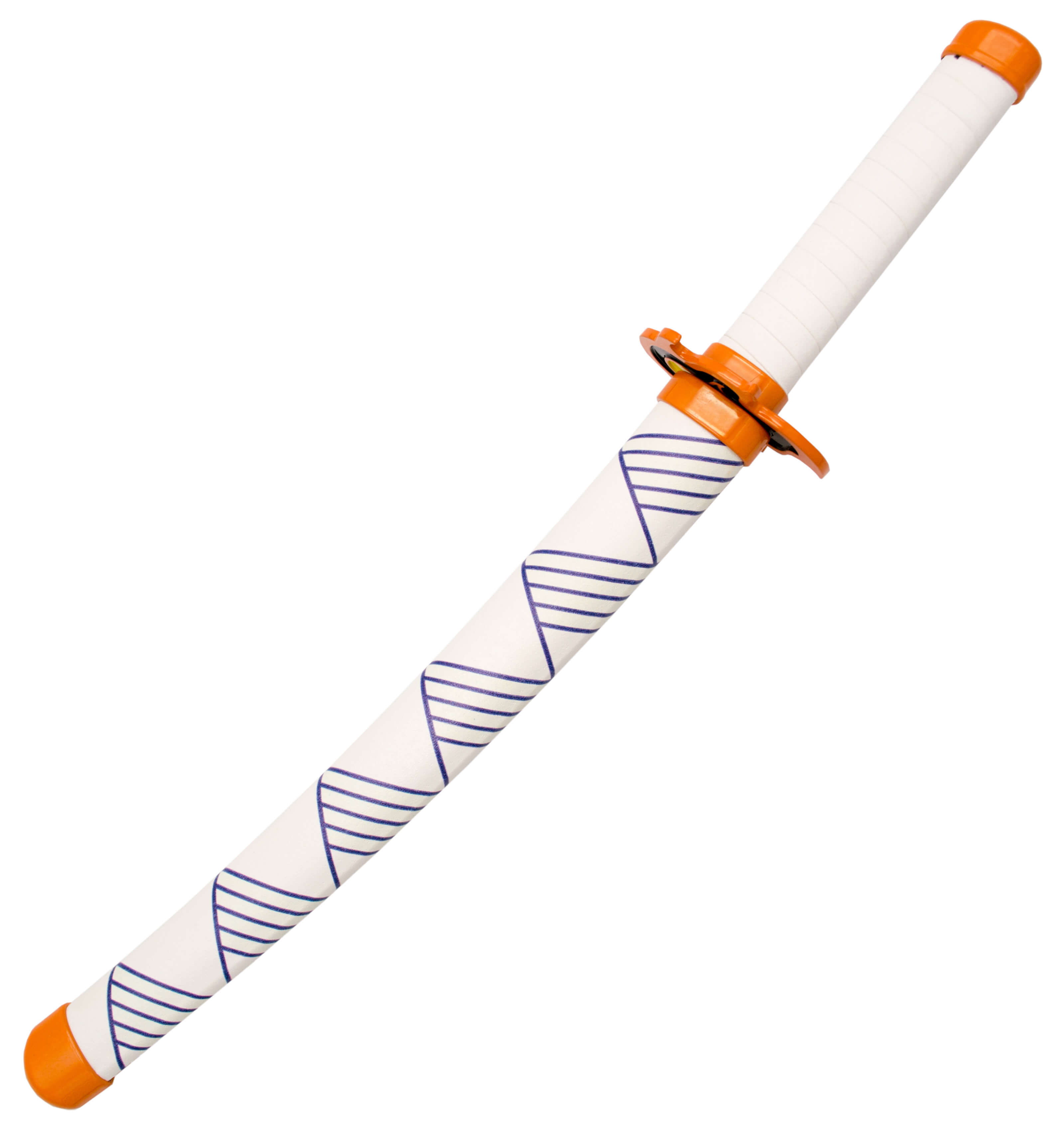 Mini Katana Rengoku Kyoujurou aus der Demon Slayer Serie mit 24 cm Klinge