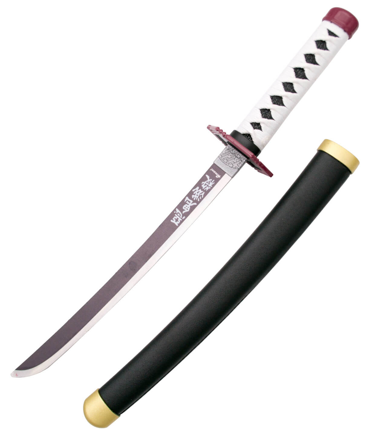 Mini Katana Tomioka Giyuu aus der Demon Slayer Serie mit 24 cm Klinge
