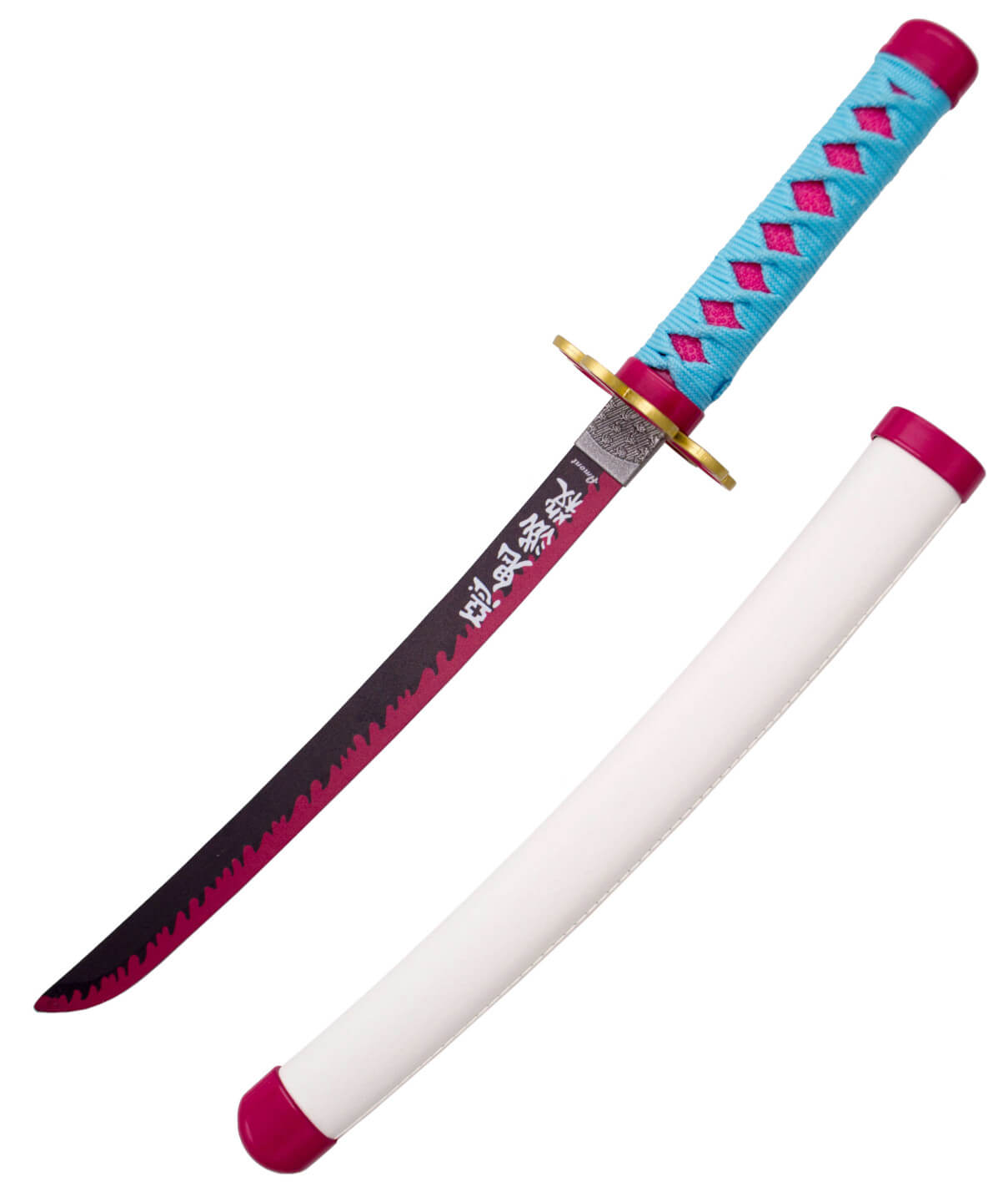 Das rosa-weiße Mini-Katana von Kanroji Mitsuri