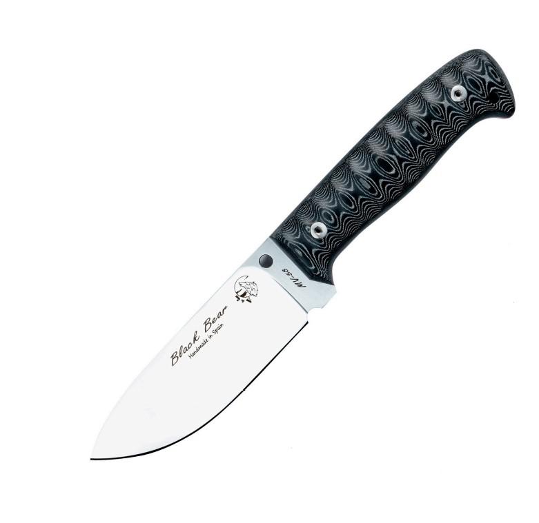 JV Black Bear with black micarta scales