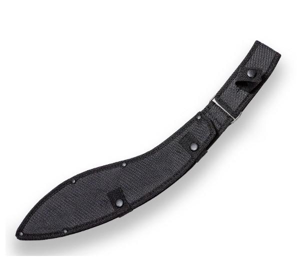 Sumatra Machete Kukri mit 35,5 cm gebogener Klinge und Gummigriff