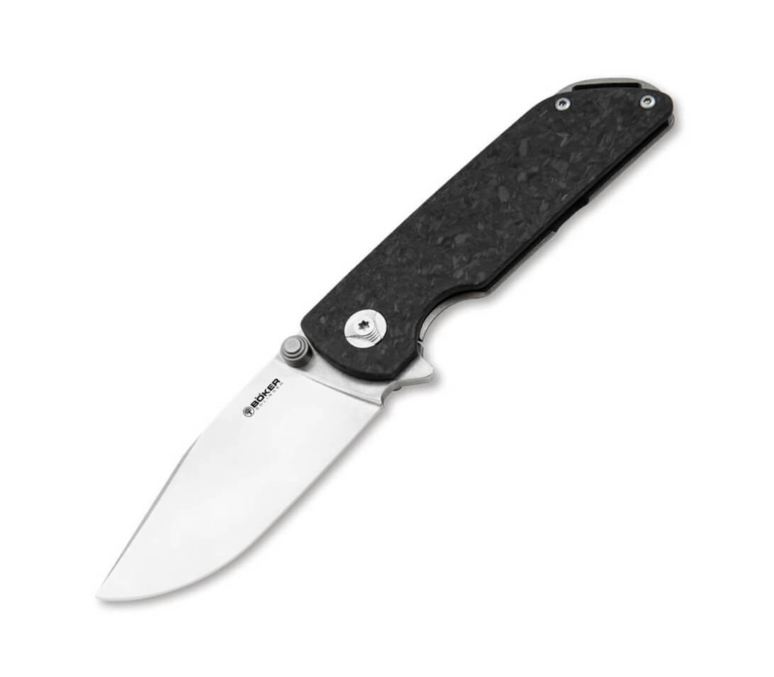 Coltello da collezione Boker Sherman EDC con lama MagnaCut e mani...