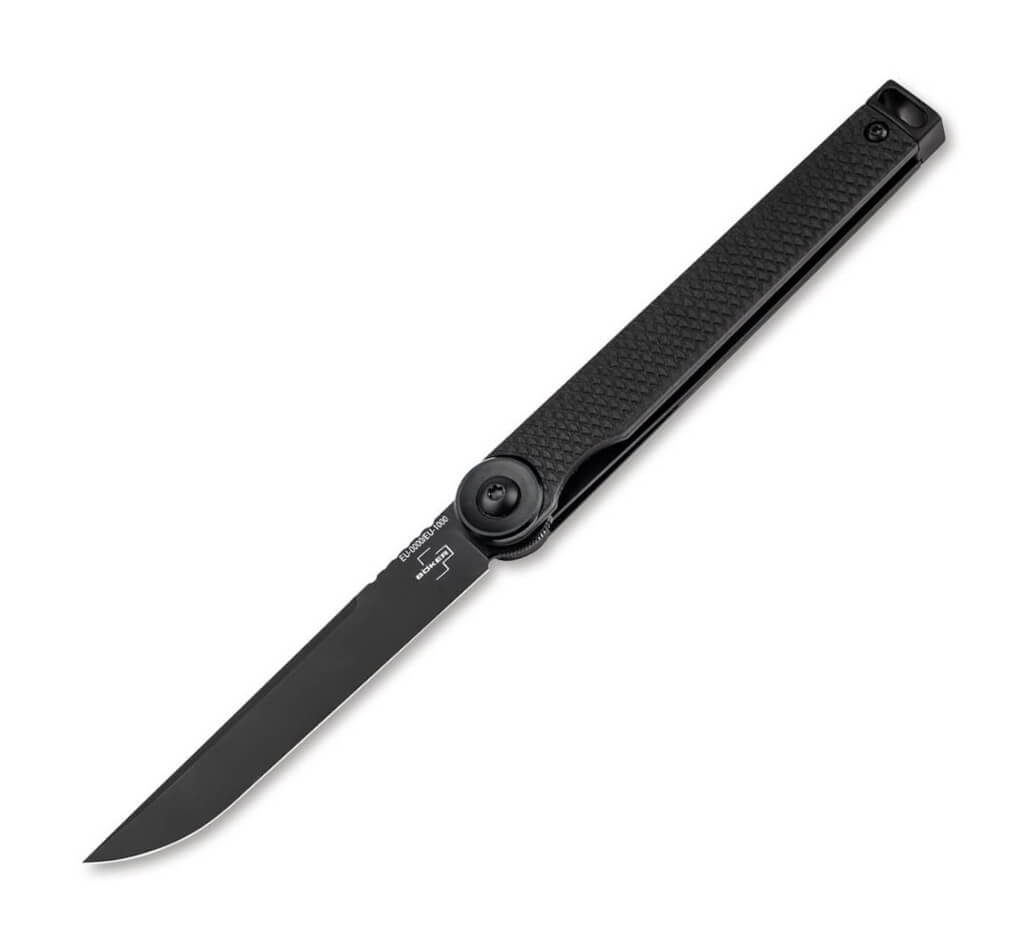 Coltellino da uomo Boker Plus Kaizen All Black S35VN con lama in ...