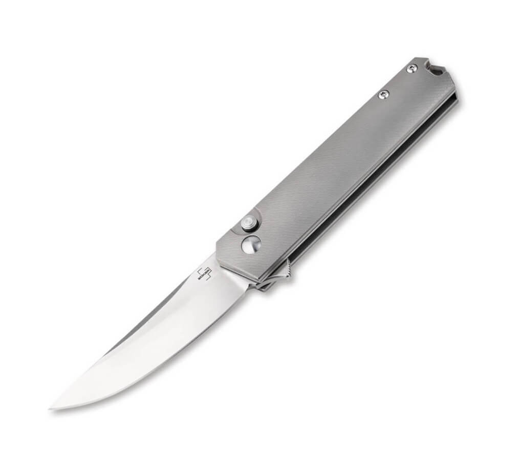 Boker Plus Kwaiken Push Button Flipper un coltellino tattico real...