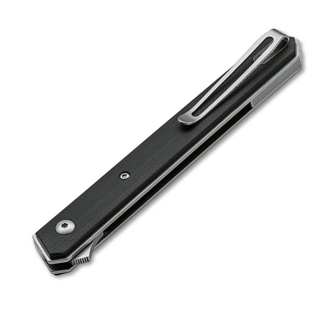 Boker Plus Kwaiken Air G10 um canivete tático com lâmina de aço VG-10 de 9 cm