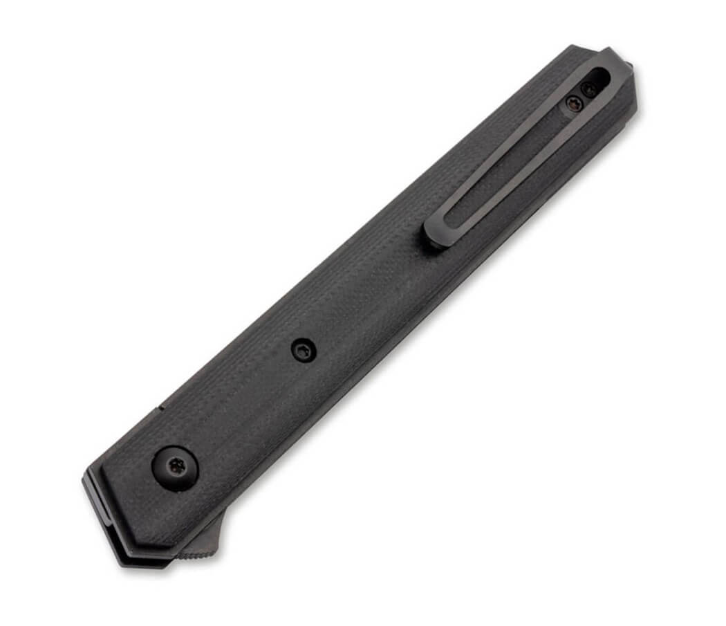 Boker Plus Kwaiken Air G10 All Black un coltellino tattico con lama in acciaio VG-10 da 9 cm