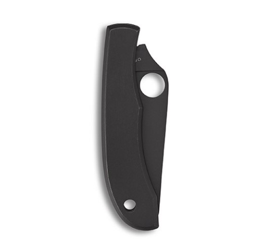 Canivete Spyderco Honeybee preto com cabo de aço 3Cr13 e borda lisa