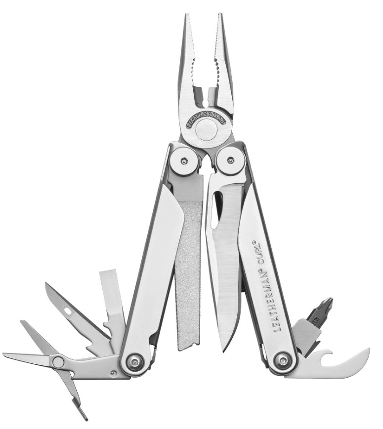 Alicate multiferramenta Leatherman Curl com 15 usos