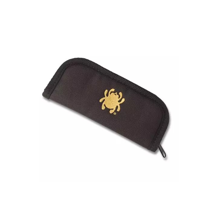 Spyderco funda grande para navajas fabricada en nylon negro con c...