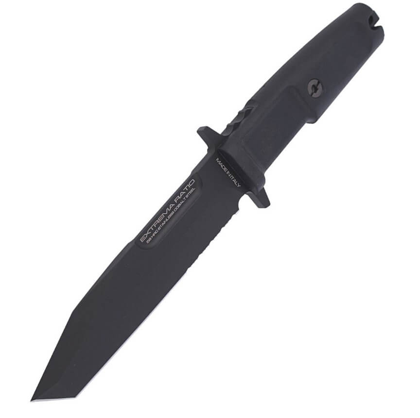 Coltello tattico Extrema Ratio Fulcrum S Black con manico in forprene