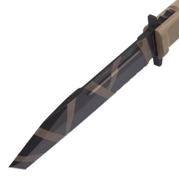 Extrema Ratio Fulcrum Desert Warfare military knife with 18 cm Böhler N690 steel blade