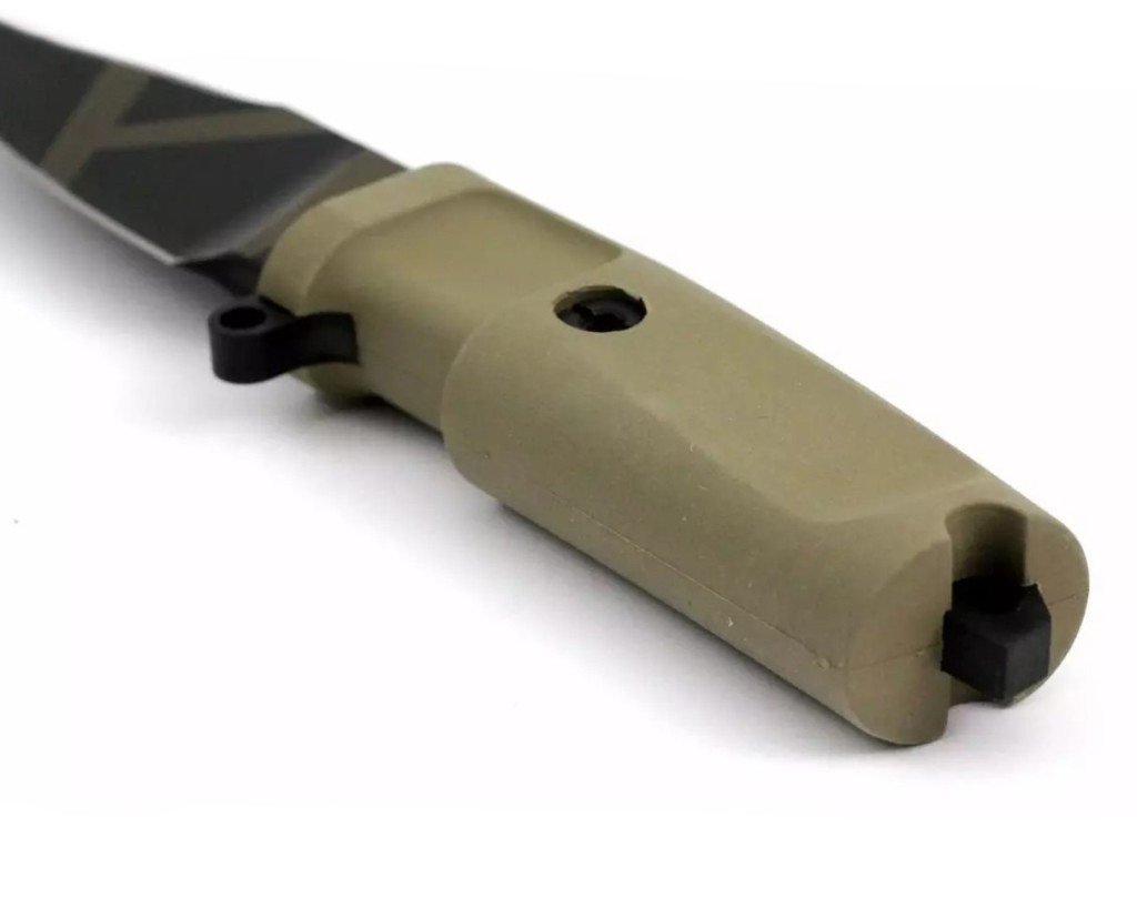 Faca tática Extrema Ratio Shrapnel og Desert Warfare com lâmina de 11 cm