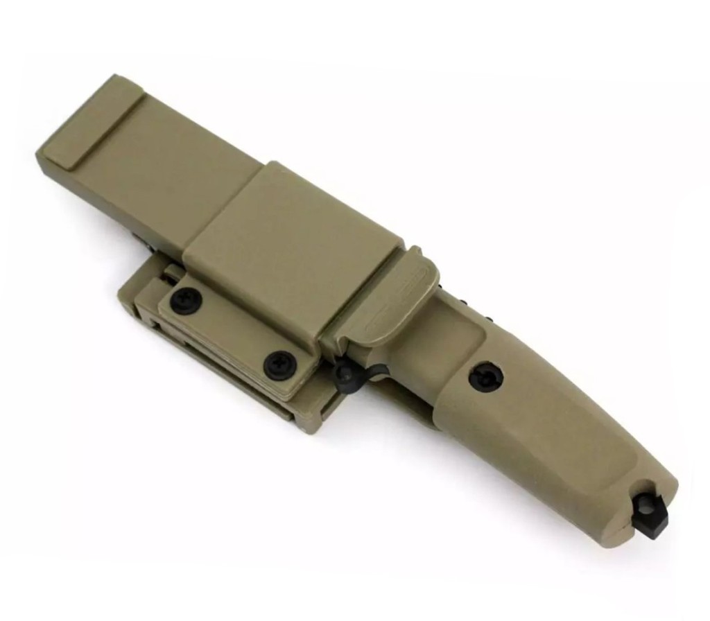 Faca tática Extrema Ratio Shrapnel og Desert Warfare com lâmina de 11 cm