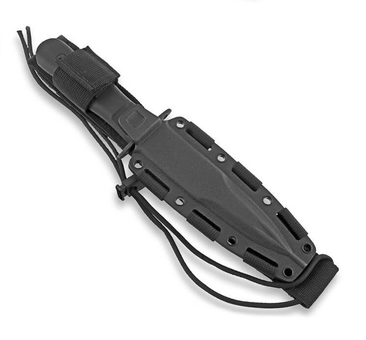 Faca de combate Extrema Ratio Nimbus Operative com lâmina preta