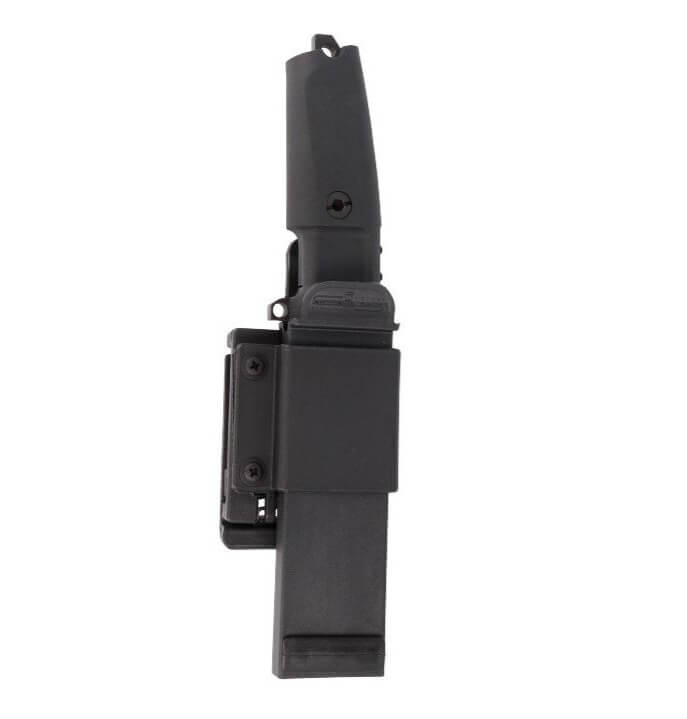 Faca de combate Extrema Ratio Task C Black com lâmina de 11 cm em aço Böhler