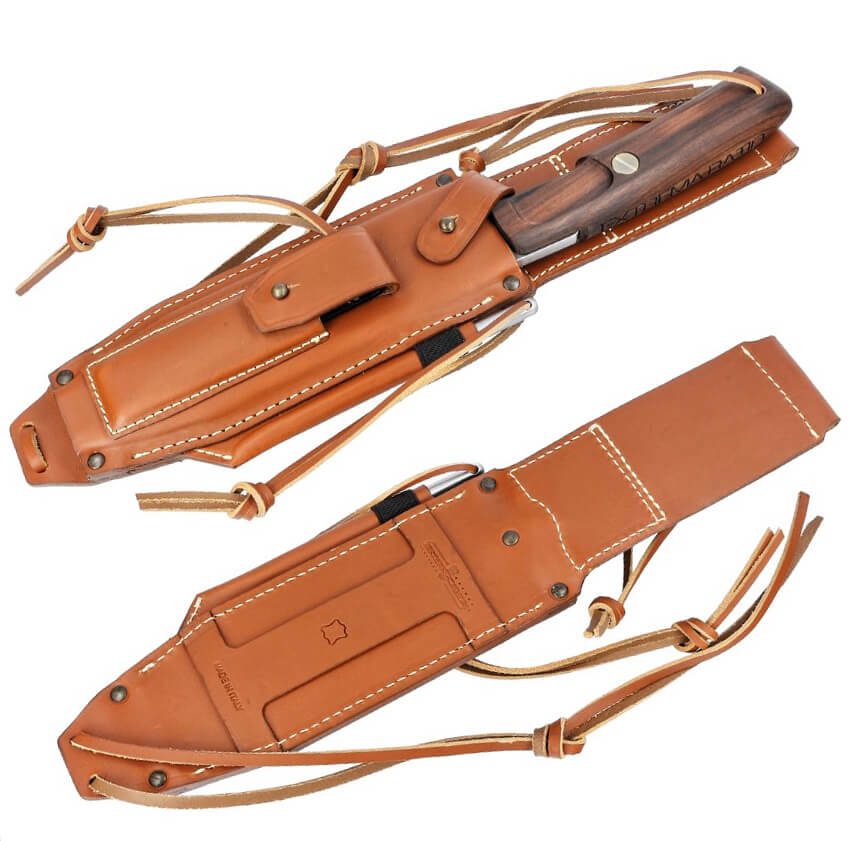 Extrema Ratio Dobermann IV Africa faca de caça de 18,5 cm com cabo intercambiável.