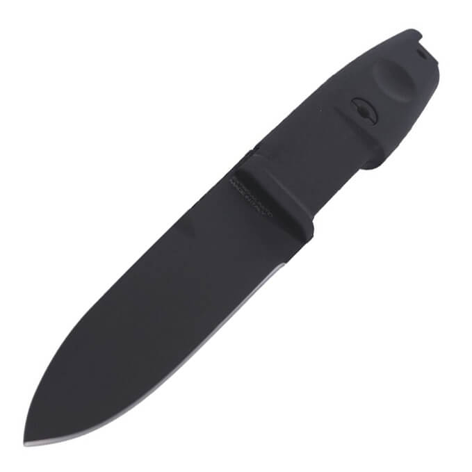 Faca táctica Extrema Ratio Scout 2 Preta com lâmina de 11,8 cm. Com bainha em kydex.
