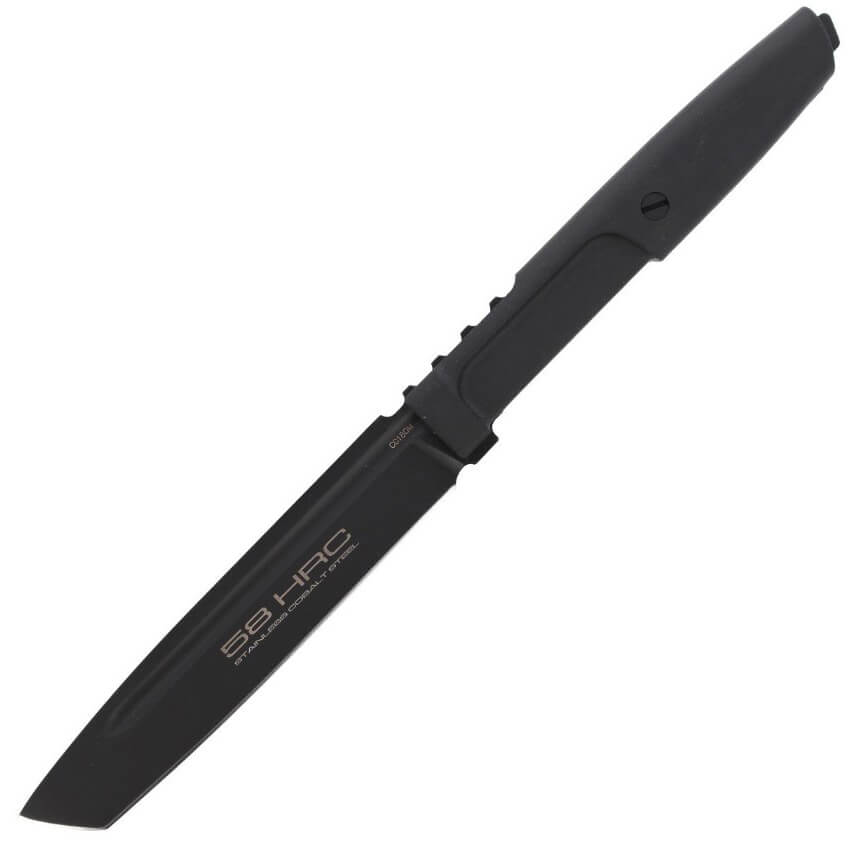 Faca táctica Extrema Ratio Mamba Black com lâmina de 116 mm e bai...