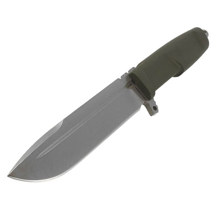 Extrema Ratio DMP Ranger Green Militärmesser mit 15,2 cm Klinge aus Böhler-Stahl. Scheide aus Naylon.