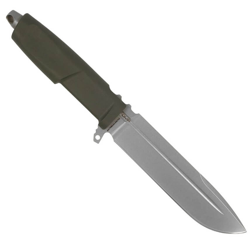 Extrema Ratio DMP Ranger Green Militärmesser mit 15,2 cm Klinge aus Böhler-Stahl. Scheide aus Naylon.