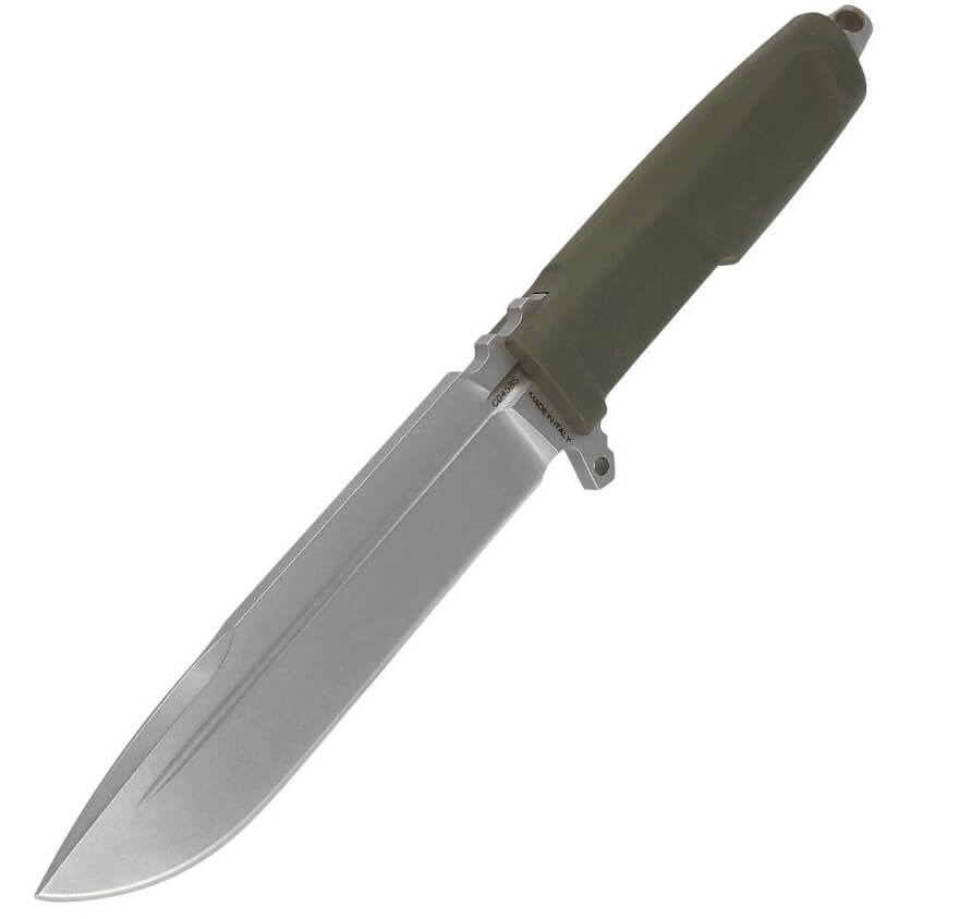 Extrema Ratio DMP Ranger Green Militärmesser mit 15,2 cm Klinge aus Böhler-Stahl. Scheide aus Naylon.