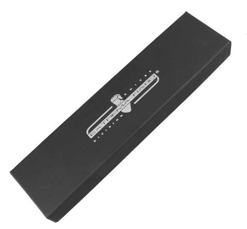 S-THIL Stone Washed taktisches Messer von Extrema Ratio. 11,9 cm Böhler Stahlklinge. Nylonscheide.