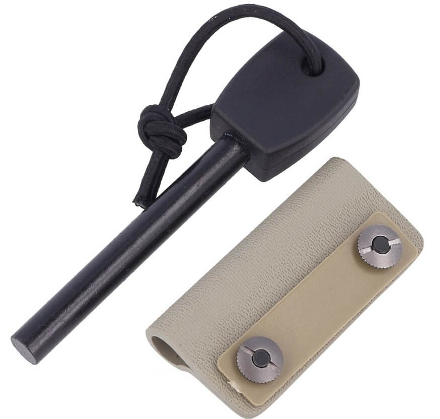 Faca de mato Satre Expeditions da Extrema Ratio. Lâmina em aço Böhler de 7 cm. Com bainha em Kydex.