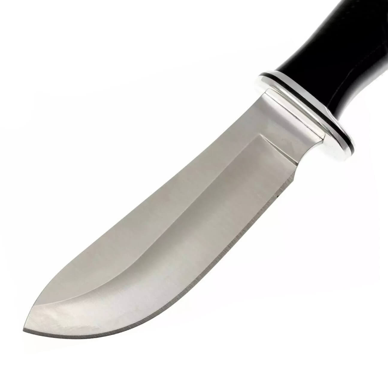 Coltello a lama fissa Buck 103 Skinner da 4" con manico in fenolo nero 0103BKS