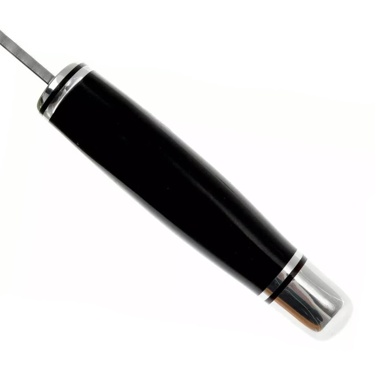 Coltello a lama fissa Buck 103 Skinner da 4" con manico in fenolo nero 0103BKS