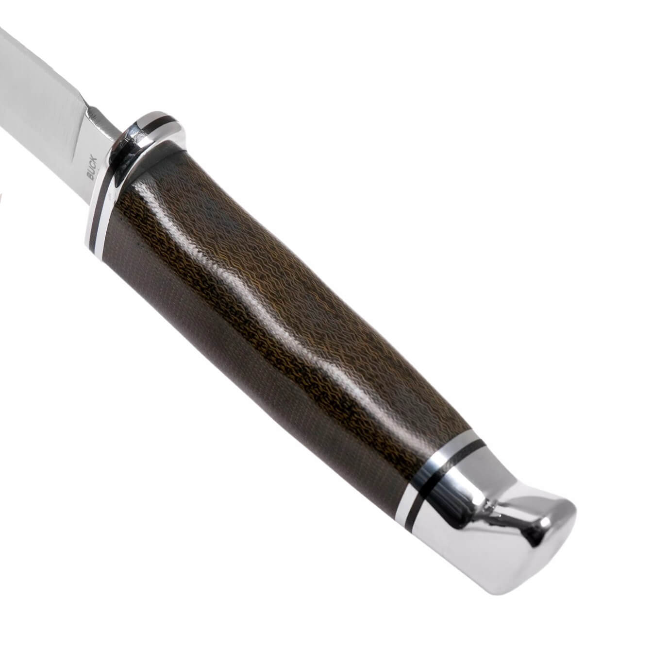 Faca de lâmina fixa Buck 103 Pro Skinner 4" com cabo Micarta 0103GRS1