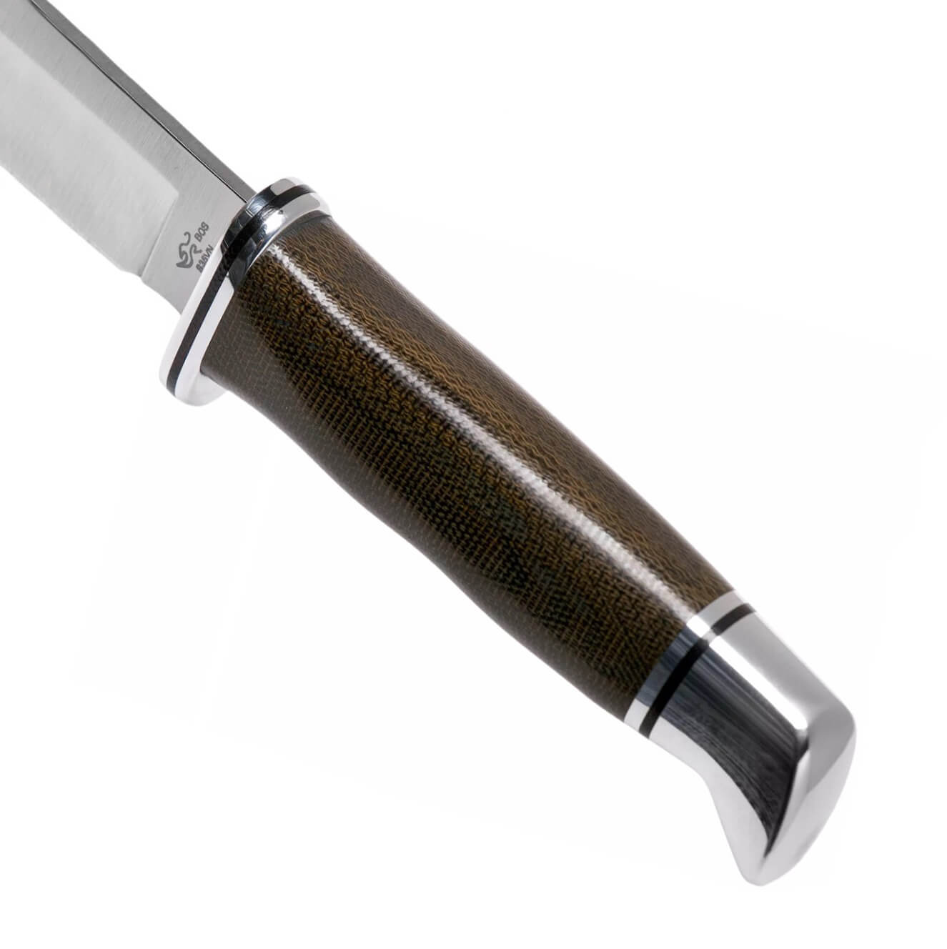 Faca de lâmina fixa Buck 103 Pro Skinner 4" com cabo Micarta 0103GRS1