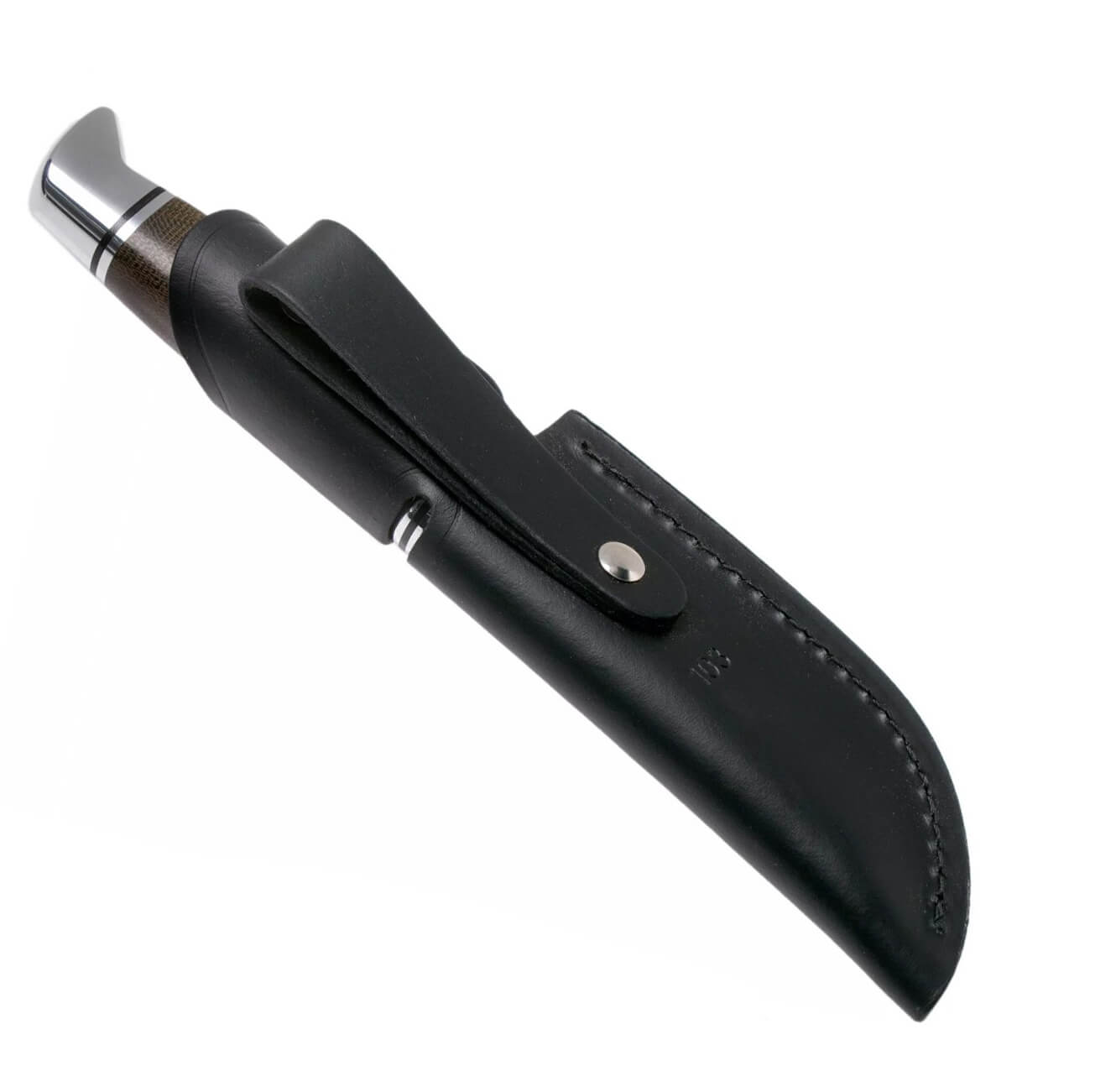 Faca de lâmina fixa Buck 103 Pro Skinner 4" com cabo Micarta 0103GRS1