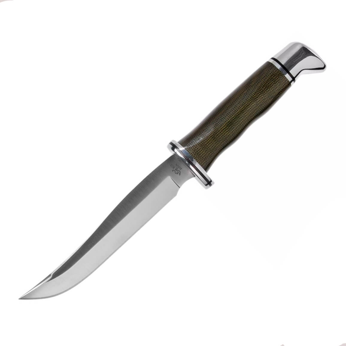 Faca de caça de lâmina fixa Buck 105 Pathfinder pro de 5" com cab...