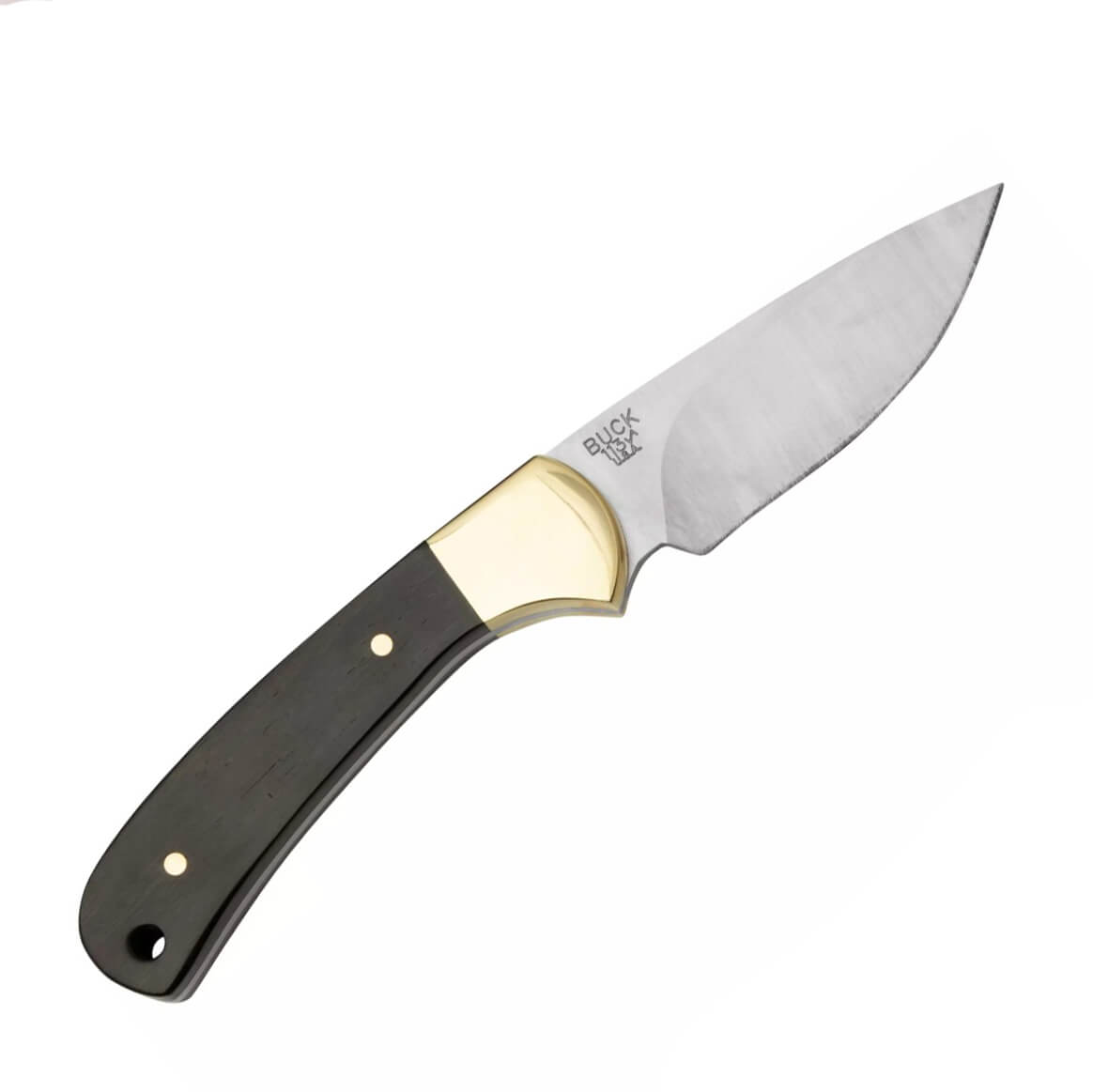 Coltello da caccia Buck Ranger Skinner 7,8 cm con manico in legno di ebano 0113BRS