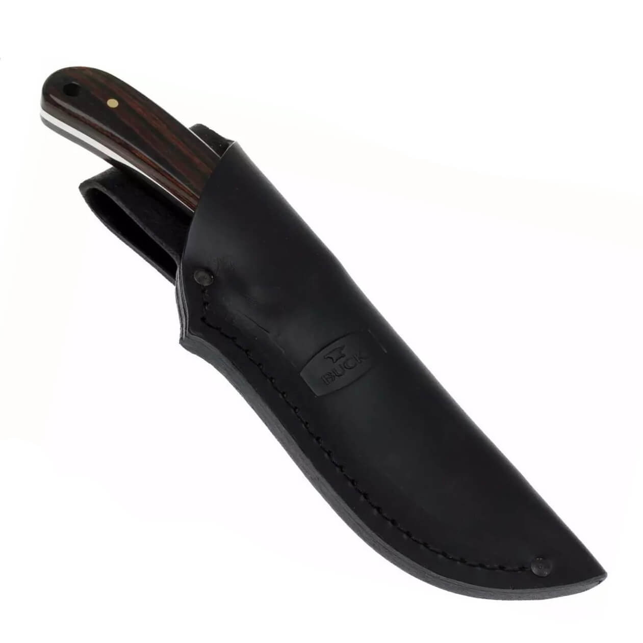 Coltello da caccia Buck Ranger Skinner 7,8 cm con manico in legno di ebano 0113BRS