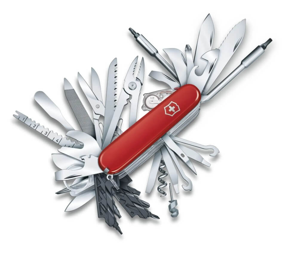 Couteau utilitaire Victorinox Swiss Champ XXL avec 73 fonctions