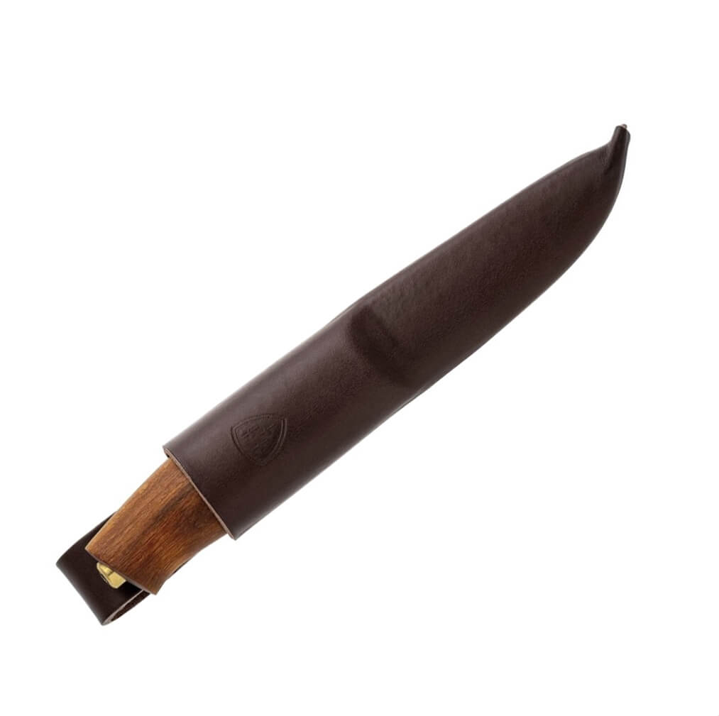 Faca Nordic Helle Skog 83 com cabo em madeira de faia