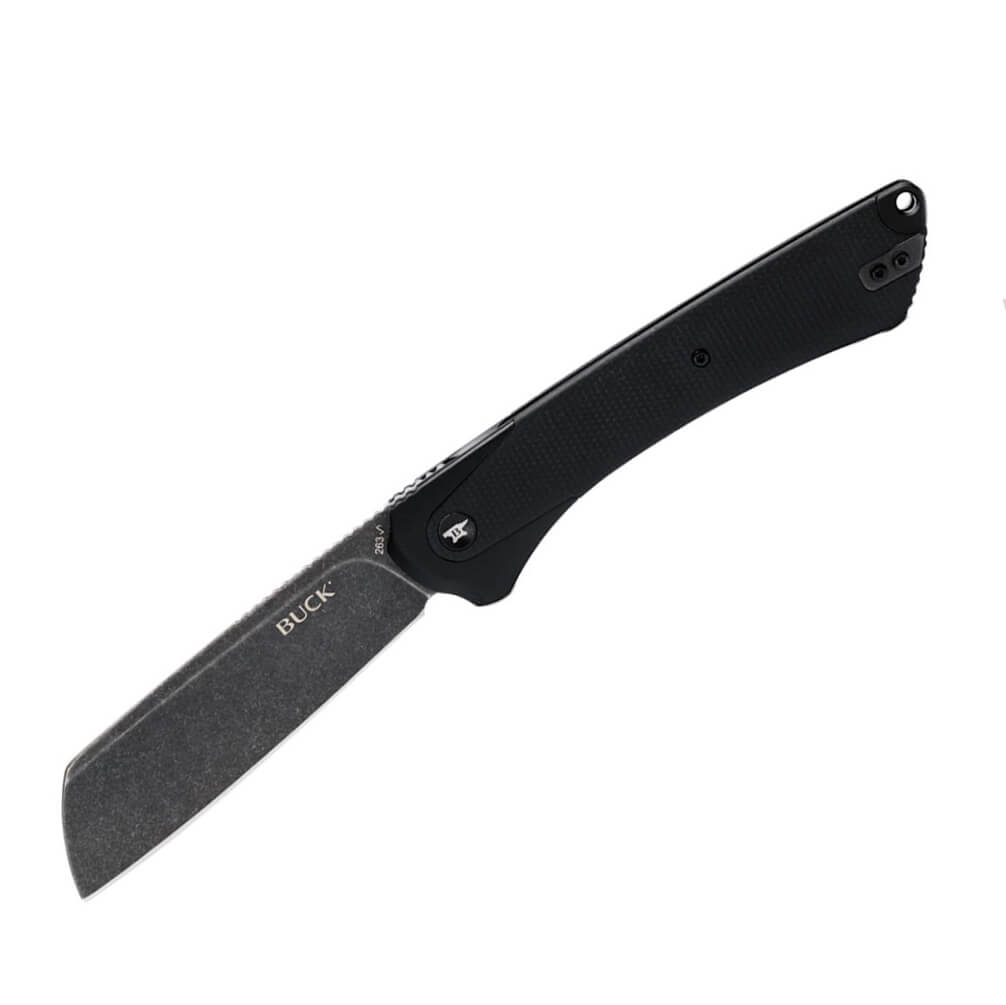 Canivete Buck Hiline XL 0263BKS1 com cabo de alumínio com inserçõ...