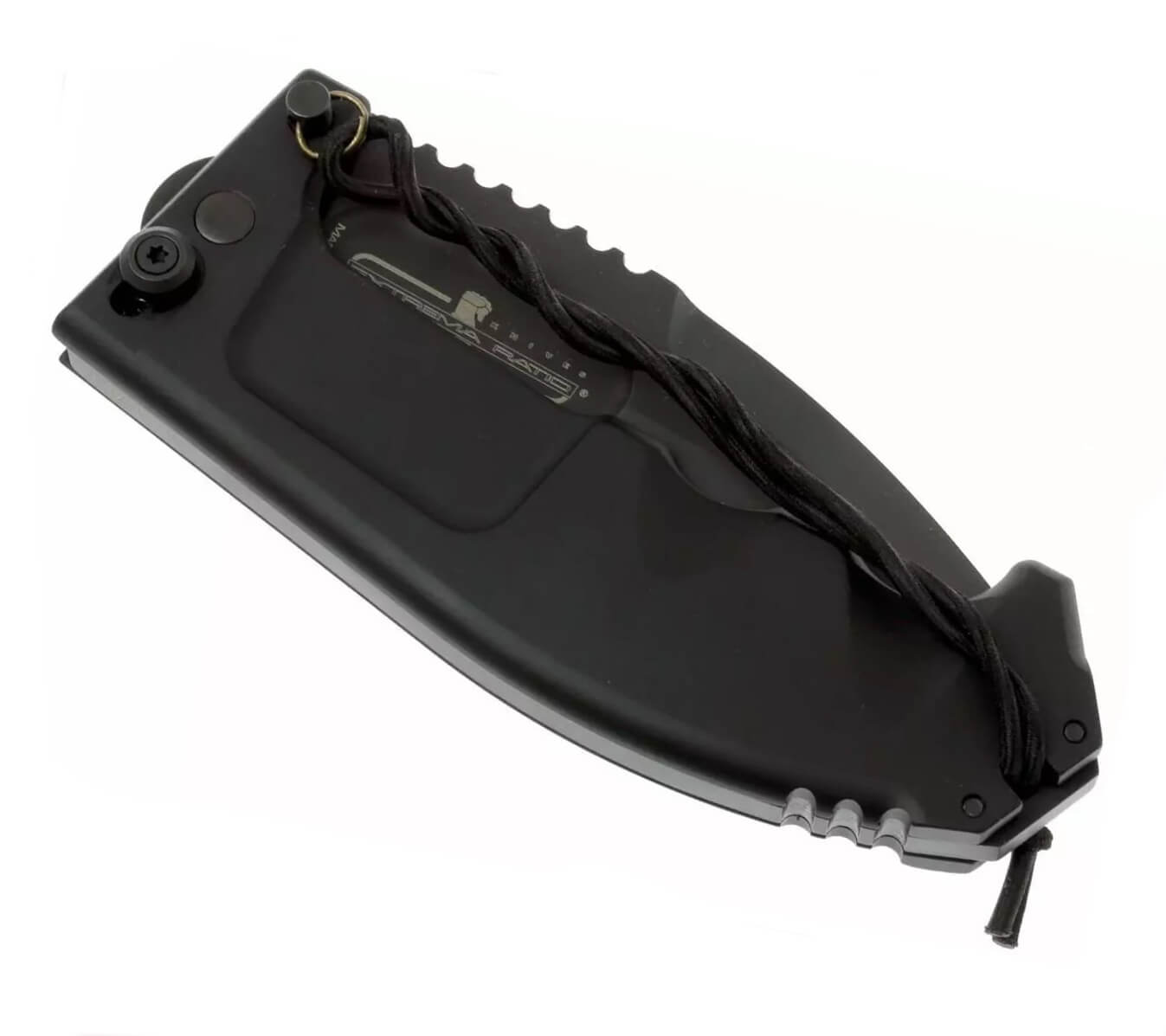 Faca tática e de sobrevivência RAO II. Lâmina de 119 mm em aço Böhler. Com bainha e afiador.