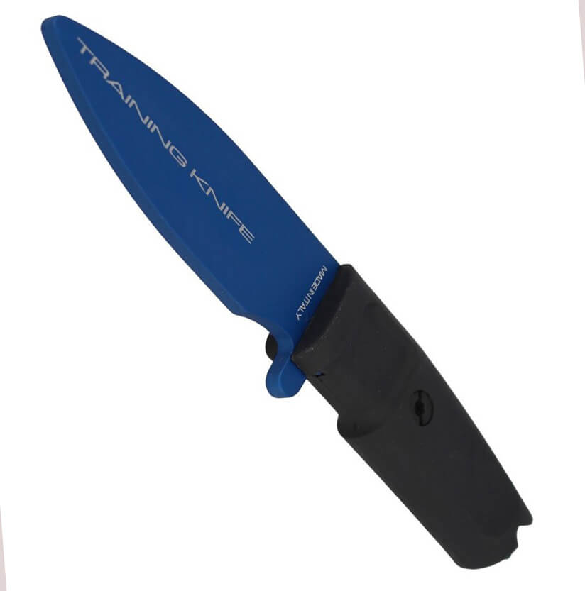 Faca de treino TK SHRAPNEL OG da Extrema Ratio. Cabo e lâmina em alumínio. Lâmina 10 cm.