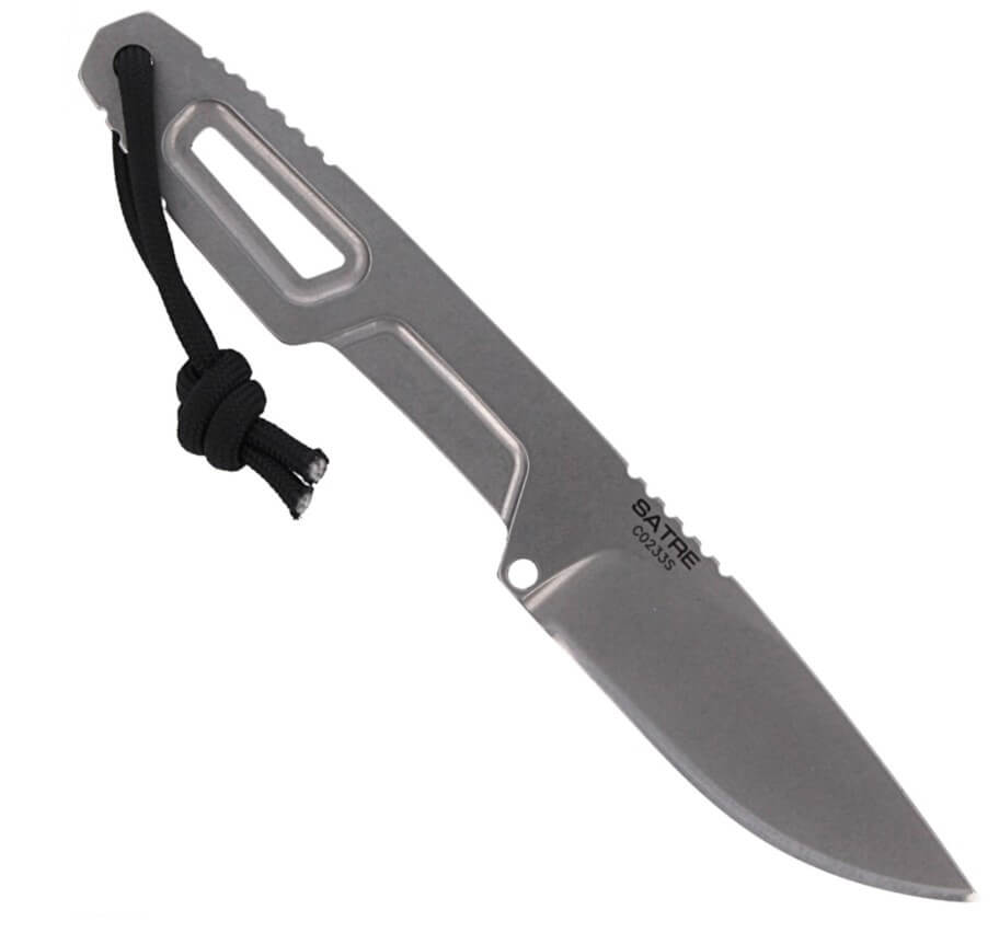 Faca de mato Extrema Ratio SATRE STONE WASHED. Aço Böhler e lâmina de 7 cm.