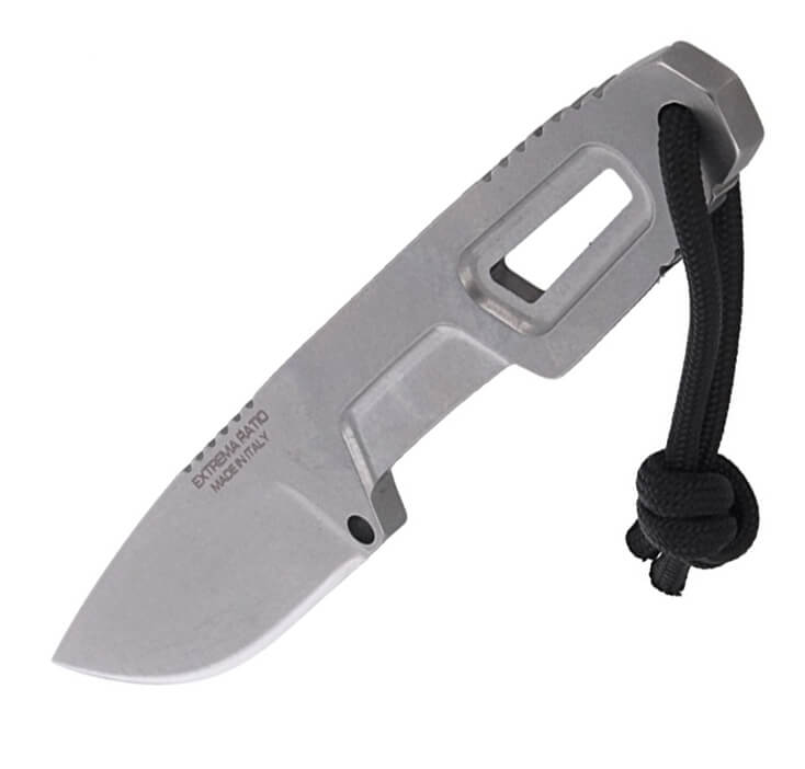 Faca de mato Extrema Ratio SATRE STONE WASHED. Aço Böhler e lâmina de 7 cm.