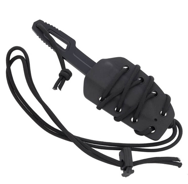 Extrema Ratio SATRE S600 BLACK bushcraft Messer. Böhler Stahl und 7 cm Klinge.