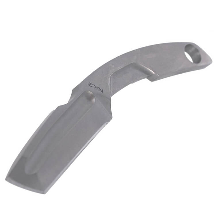 N.K.3 STONE WASHED neck knife by Extrema Ratio. 7 cm blade and kydex sheath.