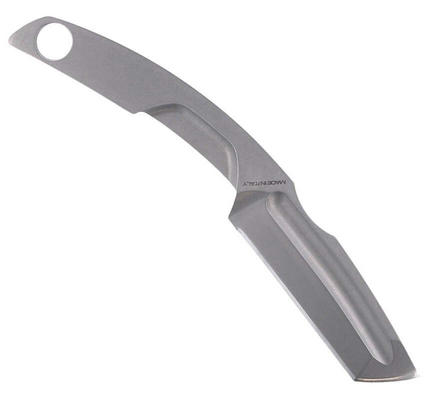 N.K.3 STONE WASHED neck knife by Extrema Ratio. 7 cm blade and kydex sheath.