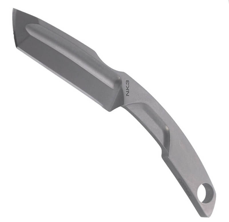 N.K.3 STONE WASHED neck knife by Extrema Ratio. 7 cm blade and kydex sheath.