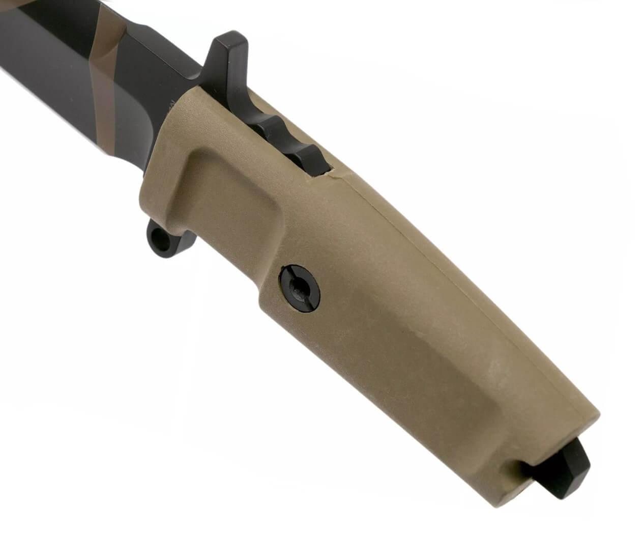 Cuchillo de combate de Extrema Ratio COL MOSCHIN C DESERT WARFARE. Con puño de forprene y hoja de 16 cm.