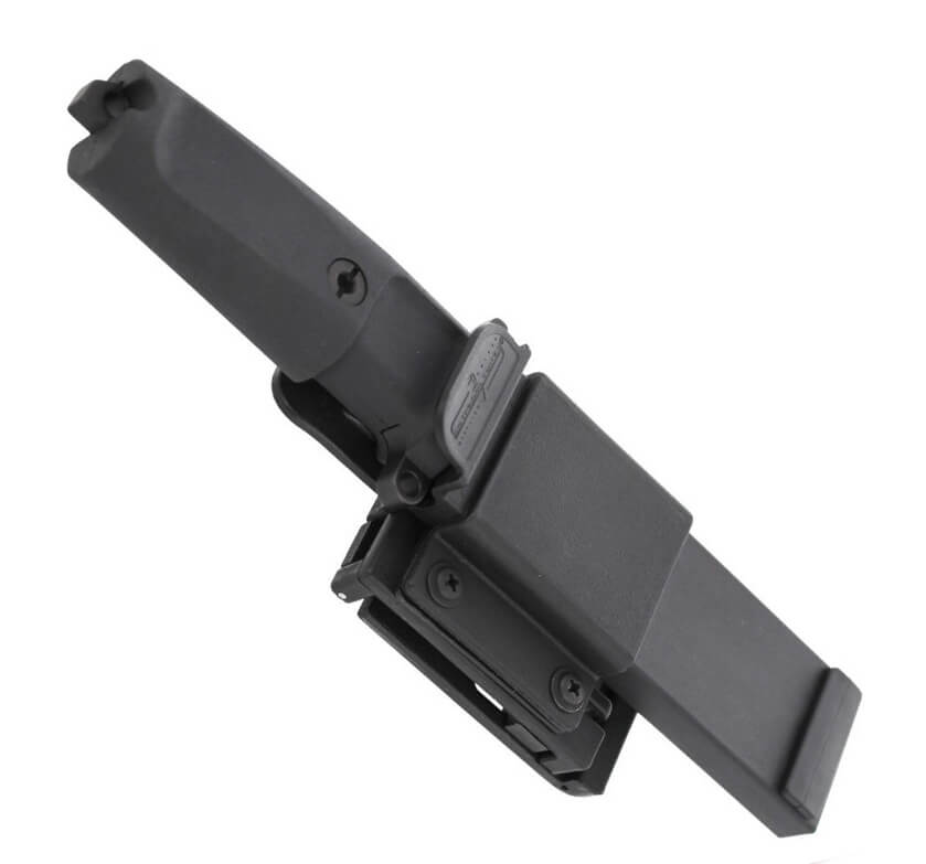 Coltello da combattimento Extrema Ratio COL MOSCHIN C BLACK. Con manico in forprene e lama da 16 cm.