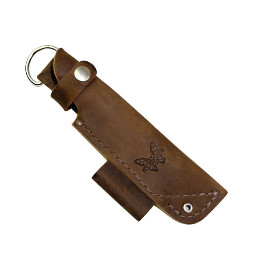 Benchmade Bushcrafter-Messer 162 mit grünem G10-Griff